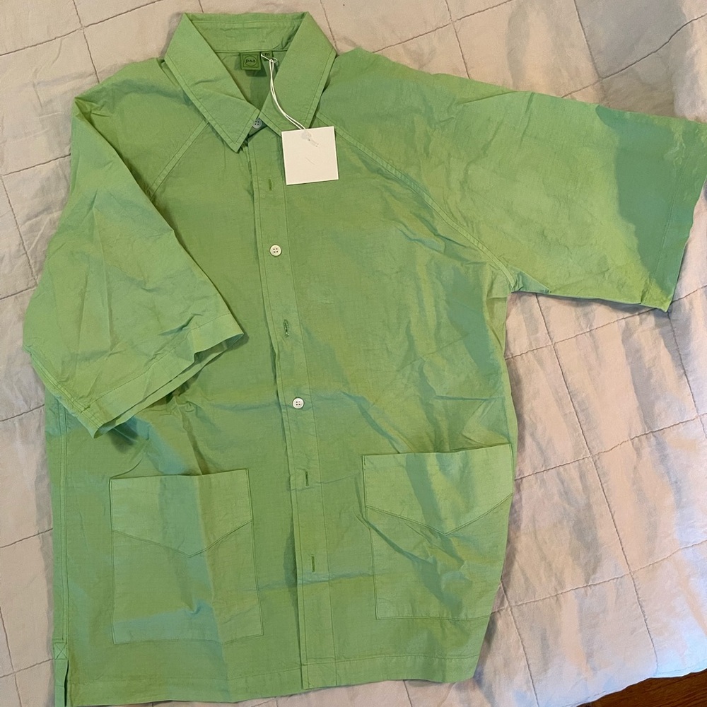 PAA - SS SHIRT THREE 
KEY LIME COTTON NYLON RIPSTOP